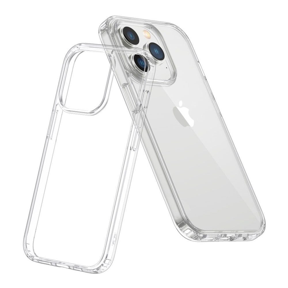 iPhone 15 Pro Clear Shockproof Case Cover - Clear