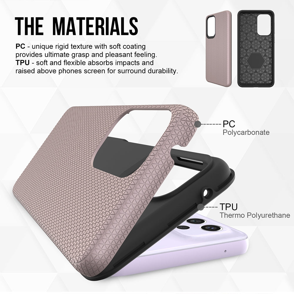 Samsung Galaxy A23 Heavy-Duty Armor Case Cover - Black