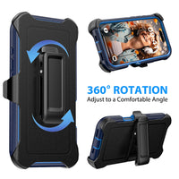 Thumbnail for iPhone 16 Pro Heavy-Duty Armor Case Cover - Black