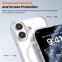 Thumbnail for iPhone 17 Clear Shockproof MagSafe Case Cover