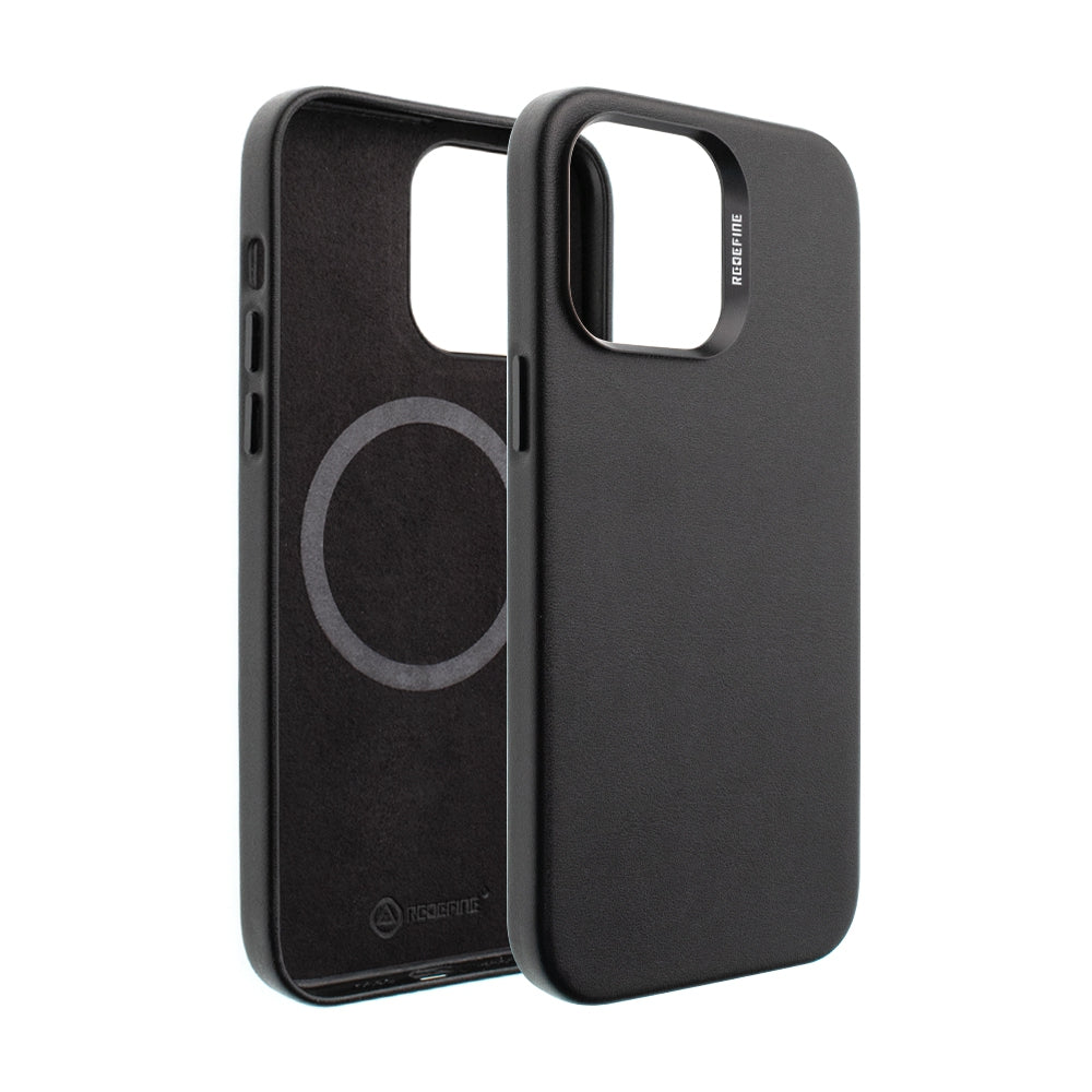 iphone-14-plus-leather-wallet-flip-magsafe-case-cover-black-22120 Black