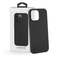 Thumbnail for iphone-12-pro-max-premium-silicone-magsafe-case-cover-black-21054 Black