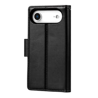 Thumbnail for iPhone 17 Pro Leather Wallet Flip MagSafe Case Cover - Brown