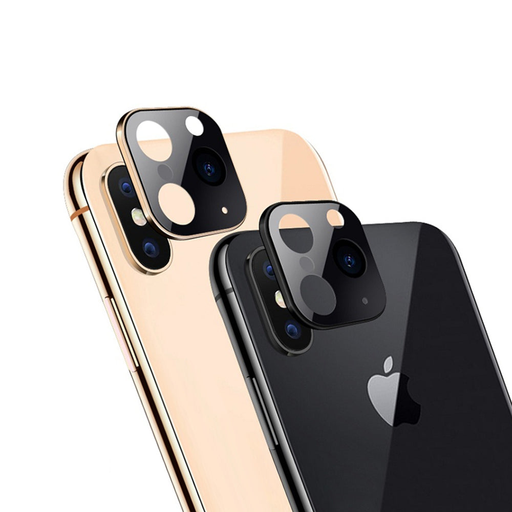 Camera Lens Cover for iPhone X / XS / XS Max Seconds Change for iPhone 11 Pro / 11 Pro Max - Black