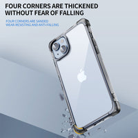 Thumbnail for iphone-15-clear-shockproof-case-cover-black-23720 Clear Black
