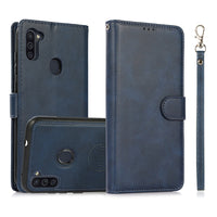Thumbnail for Samsung Galaxy A52 Leather Wallet Flip MagSafe Case Cover - Black