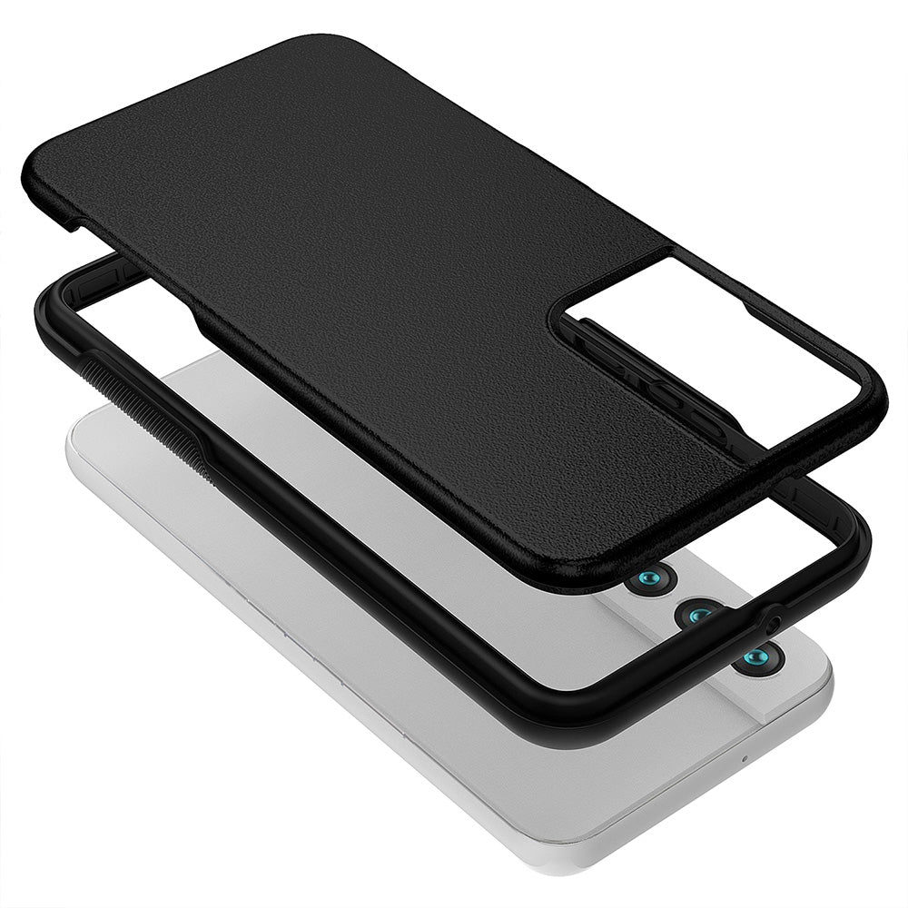Hybrid Beatles Shockproof Case Cover for Samsung Galaxy S22 - Black