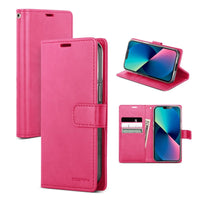 Thumbnail for iPhone 15 Pro Leather Wallet Flip Case Cover - Black