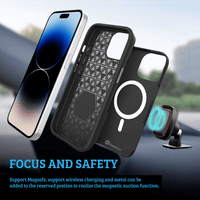 Thumbnail for iPhone 16 Pro Max Rugged Shockproof Case Cover: MagSafe Compatible, High-Quality, Fingerprint-Resistant, Hard Protection - Navy
