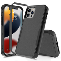 Thumbnail for iPhone 13 Pro Compatible Case Cover With Premium Shockproof Heavy Duty Armor-Black