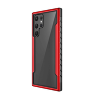 Thumbnail for Samsung Galaxy S22 Ultra Compatible Case Cover With Premium Shield Shockproof Heavy Duty Armor  - Red