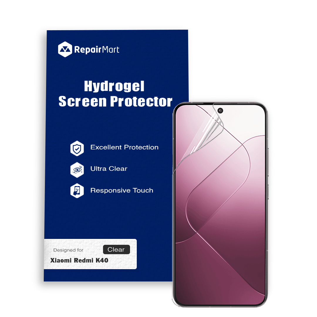 Full Coverage Ultra HD Premium Hydrogel Screen Protector Fit For Xiaomi Redmi K40