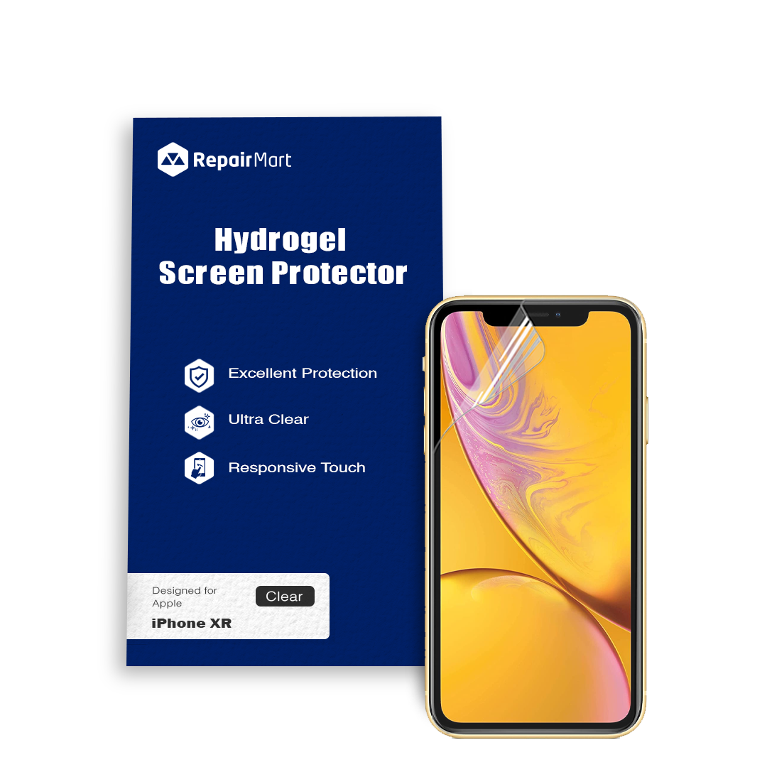 iPhone XR Compatible Premium Hydrogel Screen Protector With Full Coverage Ultra HD