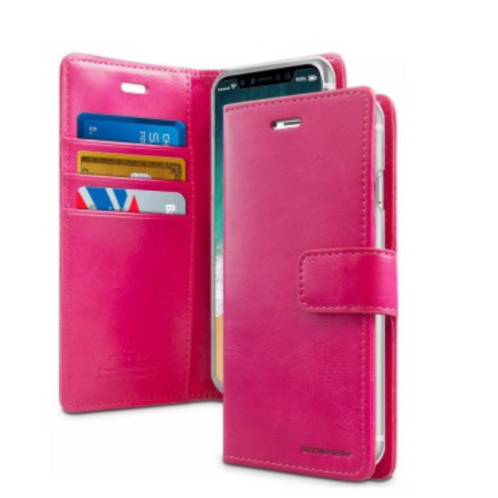 iPhone 11 Pro Compatible Case Cover With Premium Bluemoon Diary - HotPink