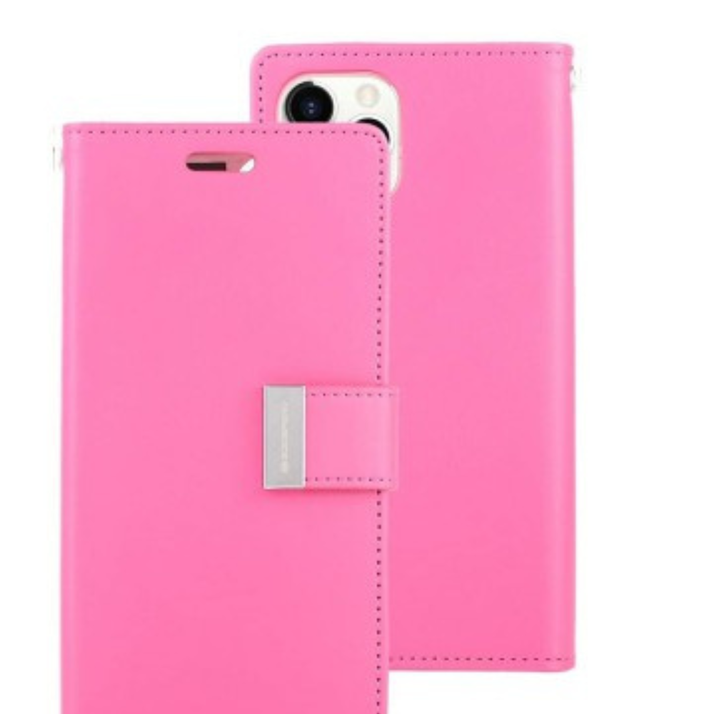 iPhone 11 Pro Compatible Case Cover With Premium Rich Diary - HotPink