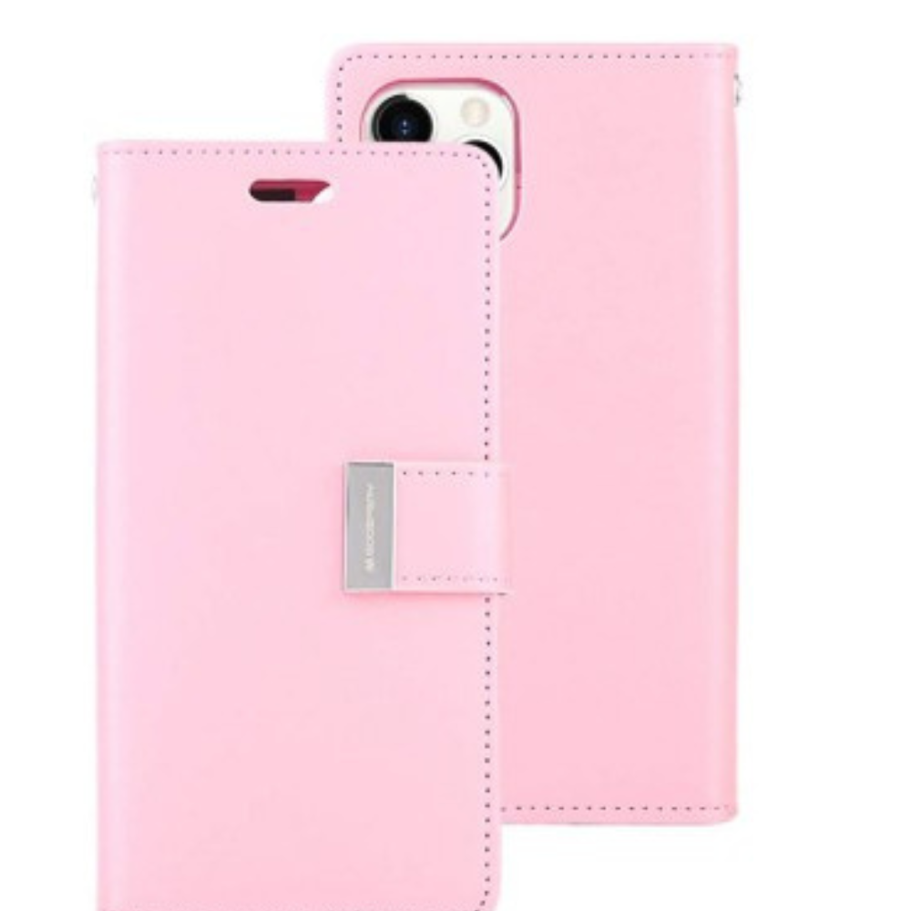 iPhone 11 Pro Compatible Case Cover With Premium Rich Diary - Pink