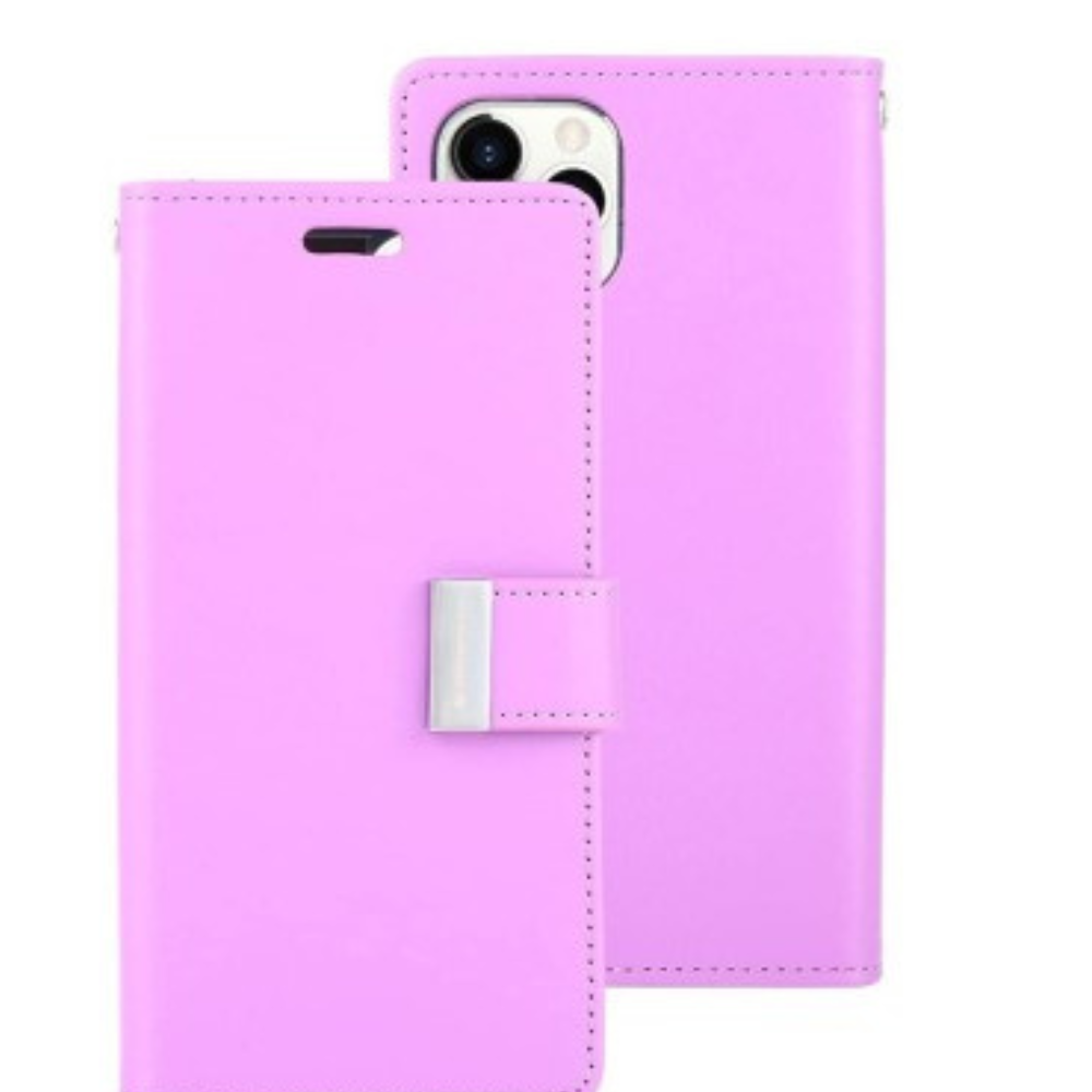 iPhone 11 Pro Compatible Case Cover With Premium Rich Diary - Purple