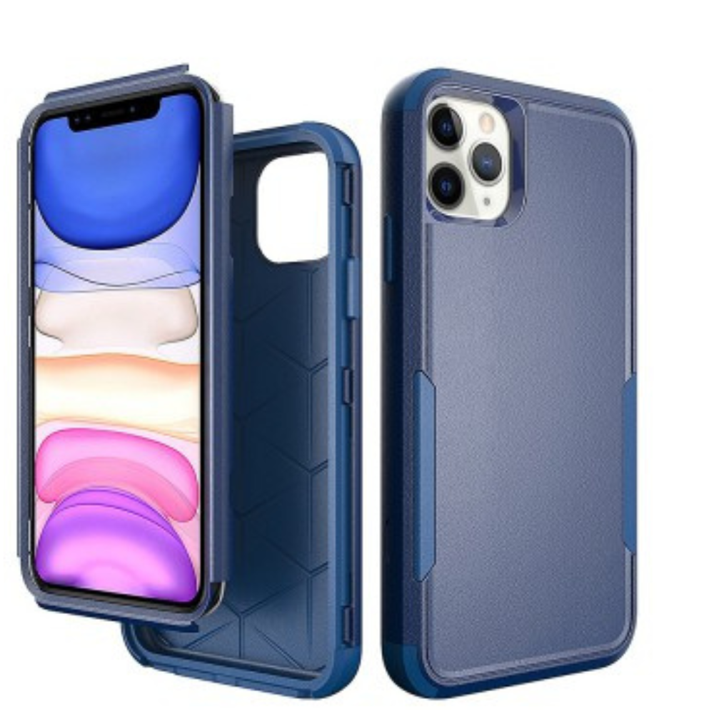 iPhone 11 Pro Compatible Case Cover With Premium Shockproof Heavy Duty Armor - Navy