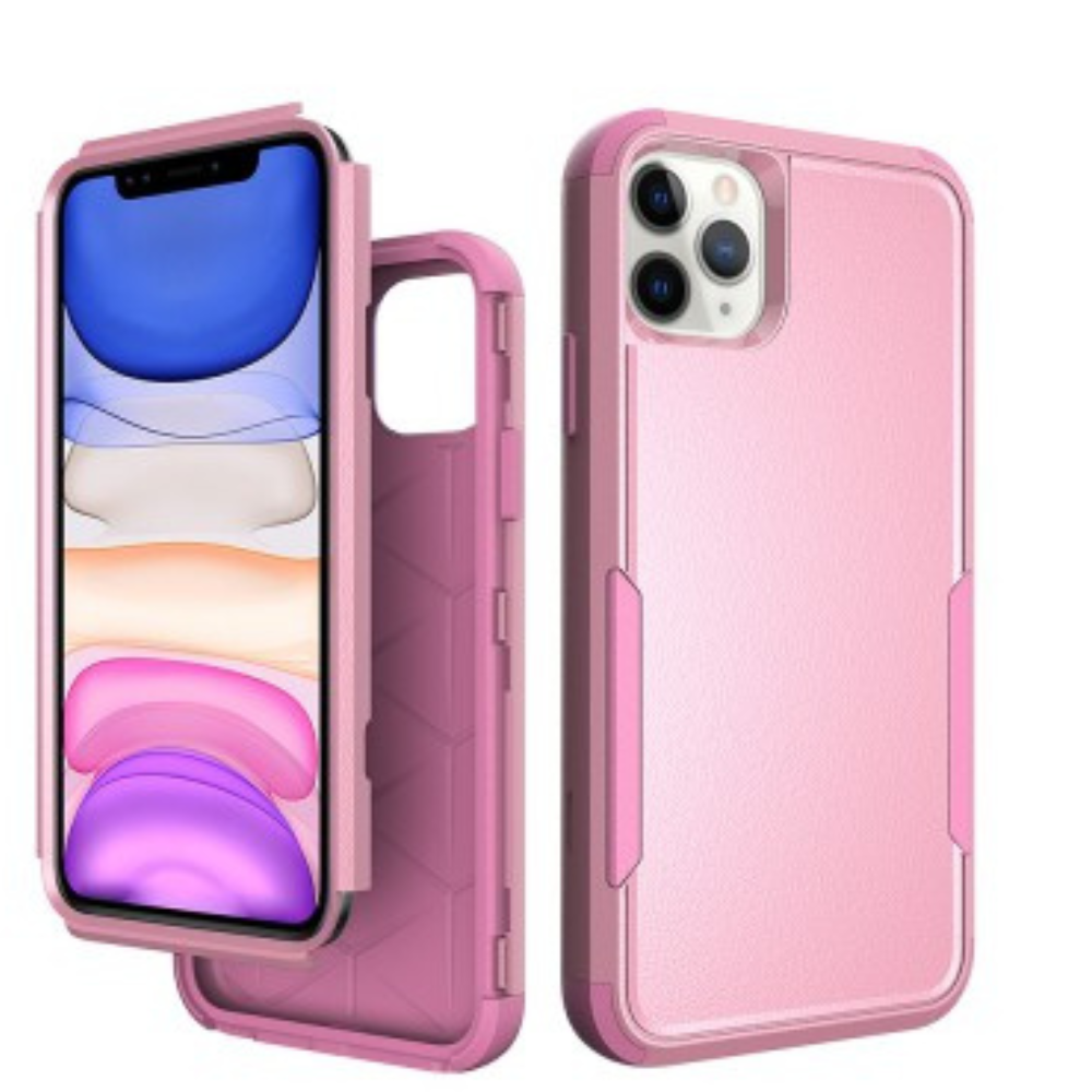 iPhone 11 Pro Compatible Case Cover With Premium Shockproof Heavy Duty Armor - Pink