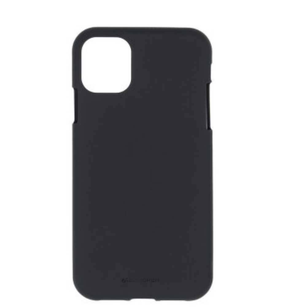 iPhone 11 Pro Compatible Case Cover With Premium Soft Feeling Jelly - Black