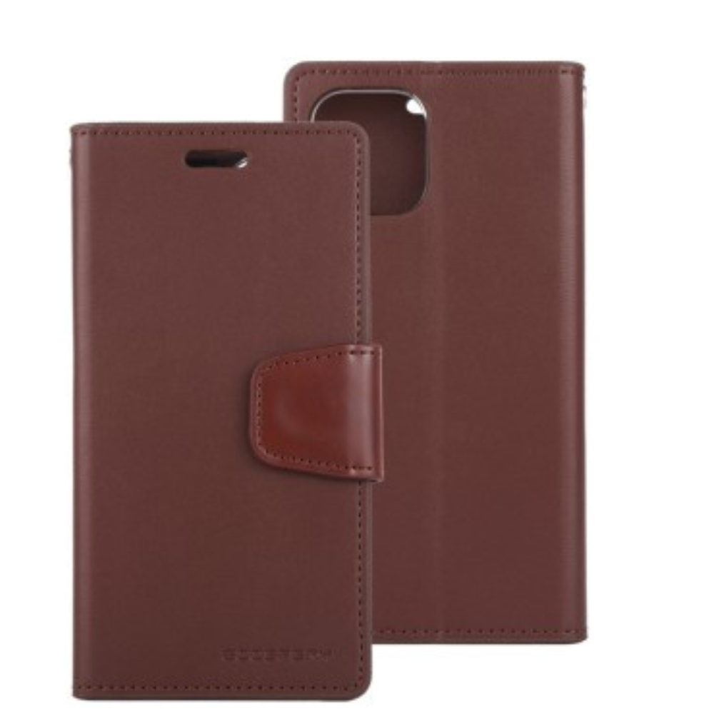 iPhone 11 Pro Compatible Case Cover With Premium Sonata Diary - Brown