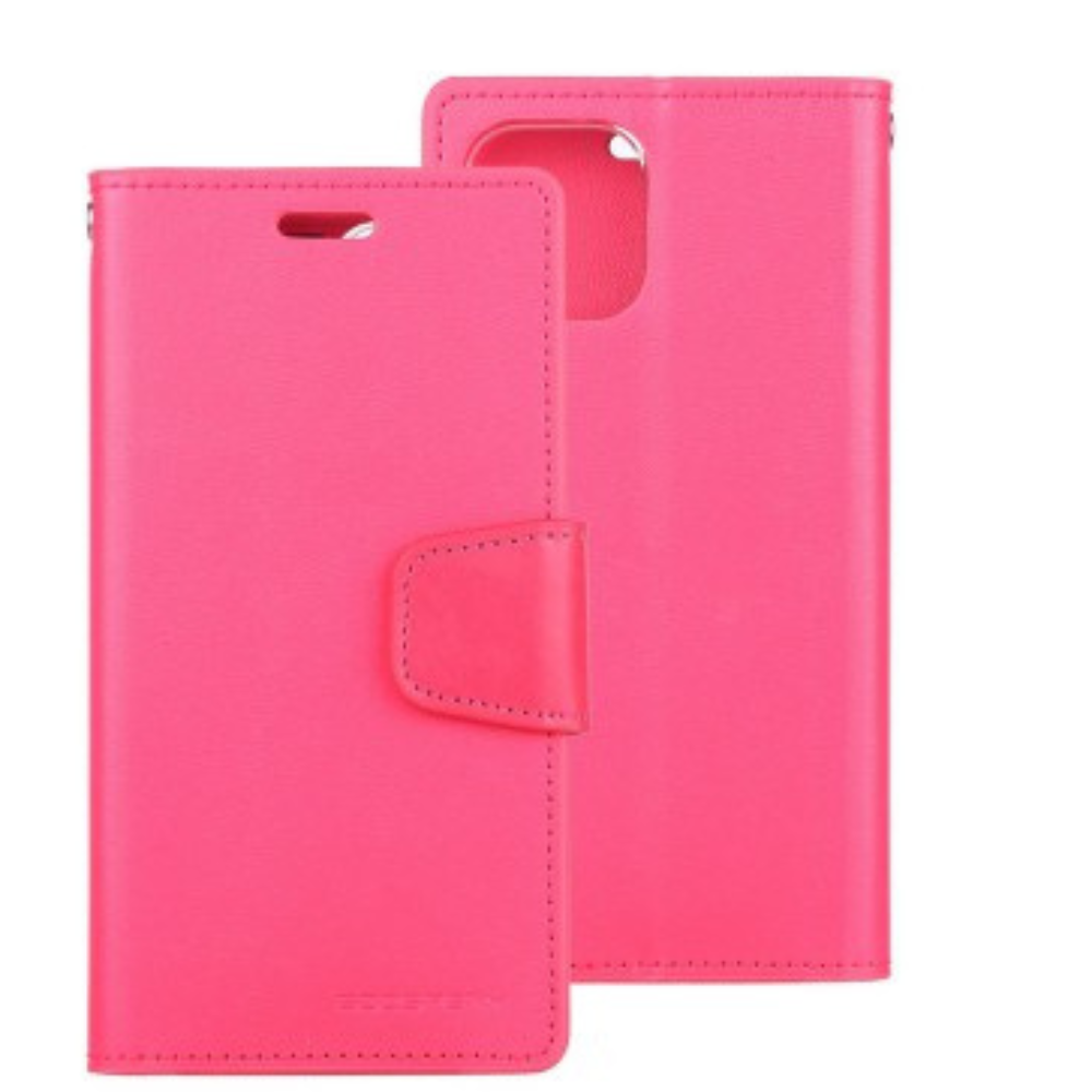 iPhone 11 Pro Compatible Case Cover With Premium Sonata Diary - HotPink