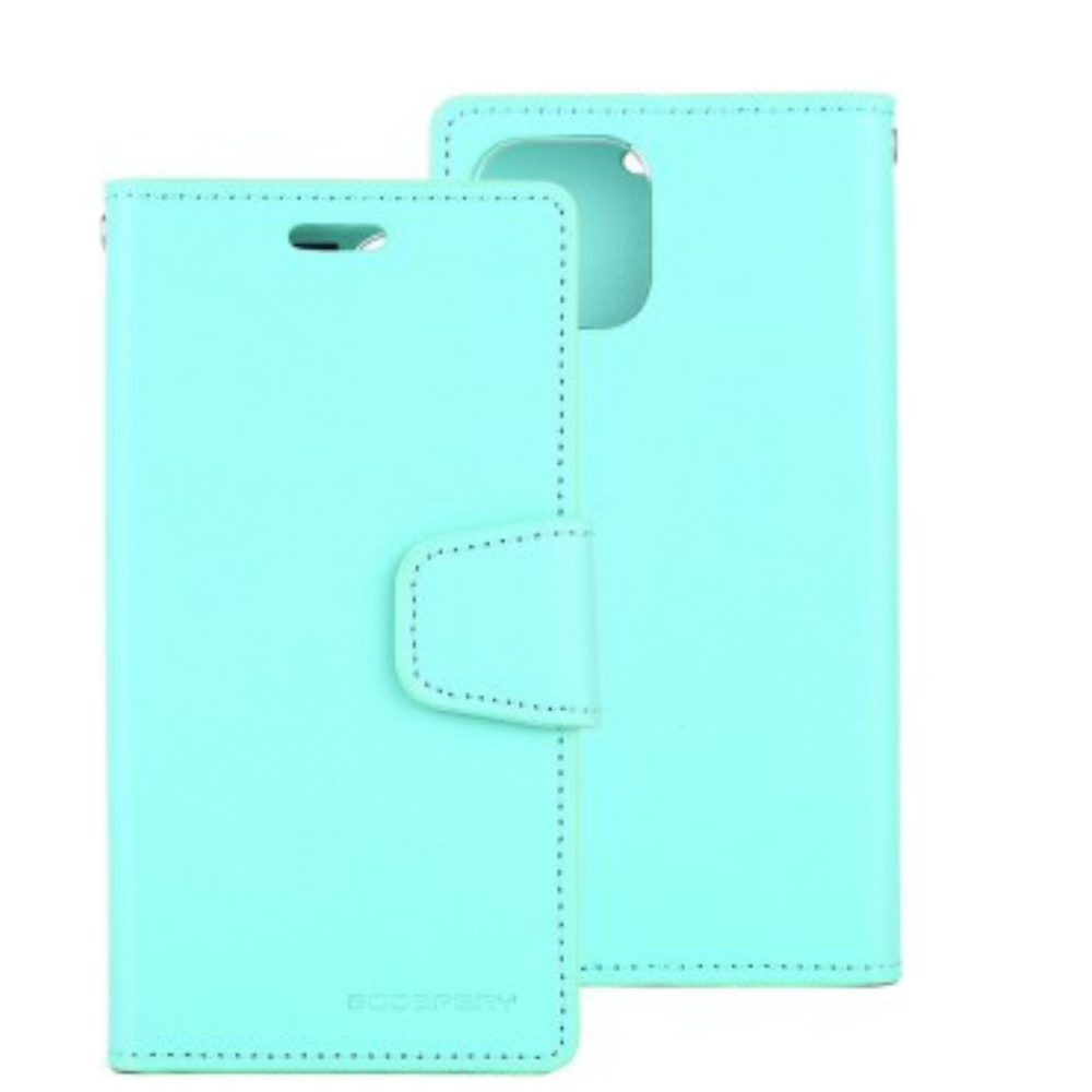 iPhone 11 Pro Compatible Case Cover With Premium Sonata Diary - Mint