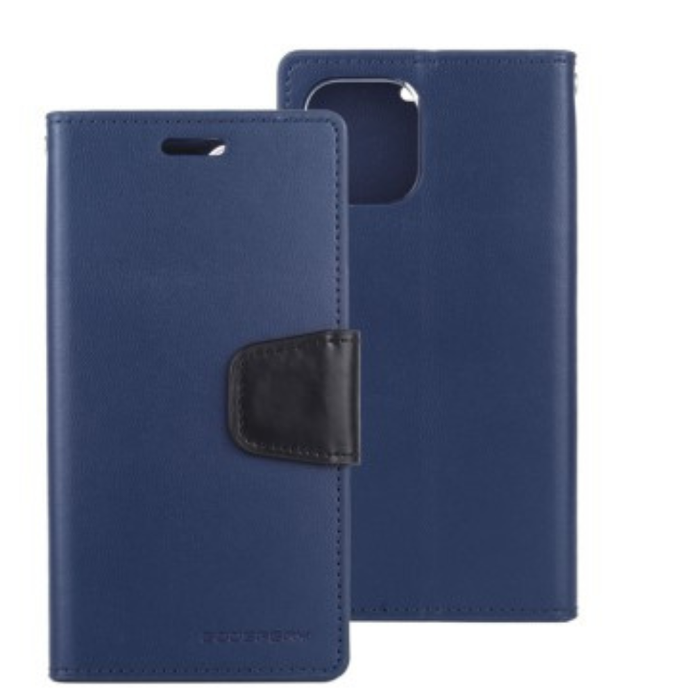 iPhone 11 Pro Compatible Case Cover With Premium Sonata Diary - Navy