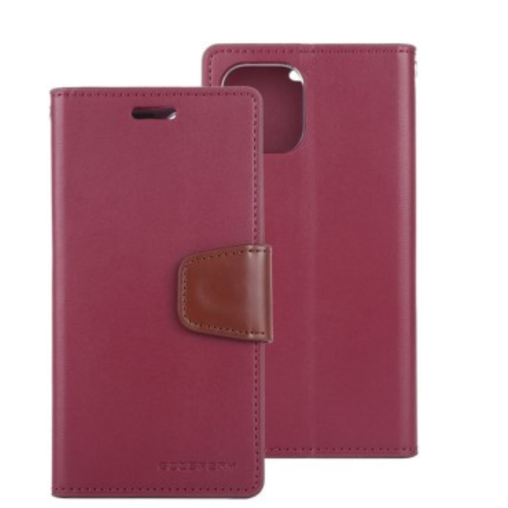 iPhone 11 Pro Compatible Case Cover With Premium Sonata Diary - Wine