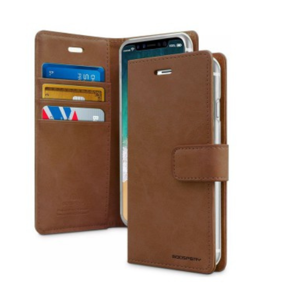 iPhone 11 Pro Max Compatible Case Cover With Premium Bluemoon Diary - Brown