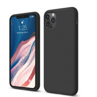 Thumbnail for iPhone 11 Pro Max Compatible Case Cover With Premium Liquid Silicone - Black