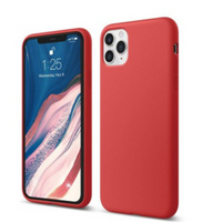 Thumbnail for iPhone 11 Pro Max Compatible Case Cover With Premium Liquid Silicone - Red