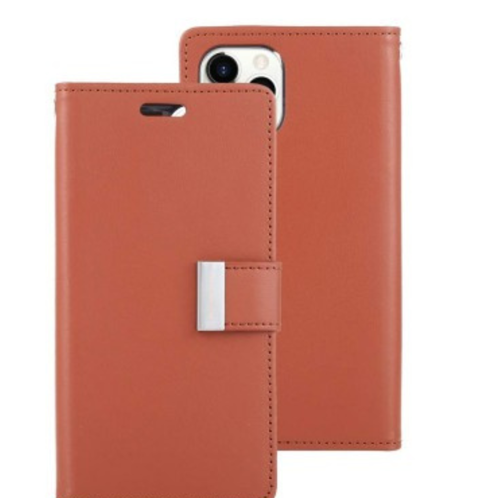 iPhone 11 Pro Max Compatible Case Cover With Premium Rich Diary - Brown