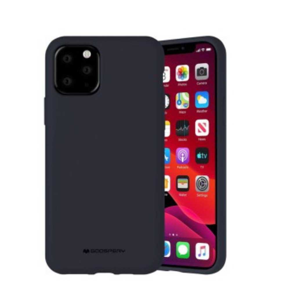 iPhone 11 Pro Max Compatible Case Cover With Premium Silicone - Navy