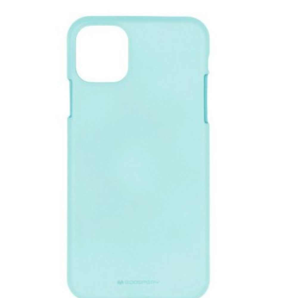 iPhone 11 Pro Max Compatible Case Cover With Premium Soft Feeling Jelly - Mint