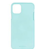 Thumbnail for iPhone 11 Pro Max Compatible Case Cover With Premium Soft Feeling Jelly - Mint