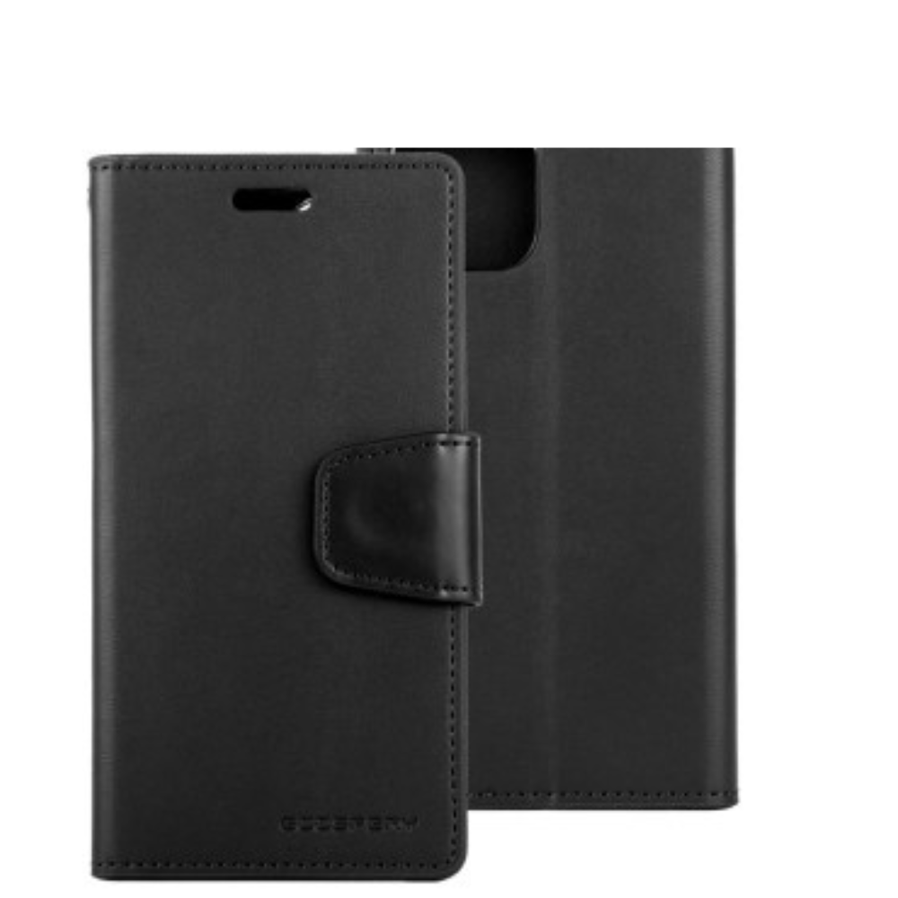 iPhone 11 Pro Max Compatible Case Cover With Premium Sonata Diary - Black