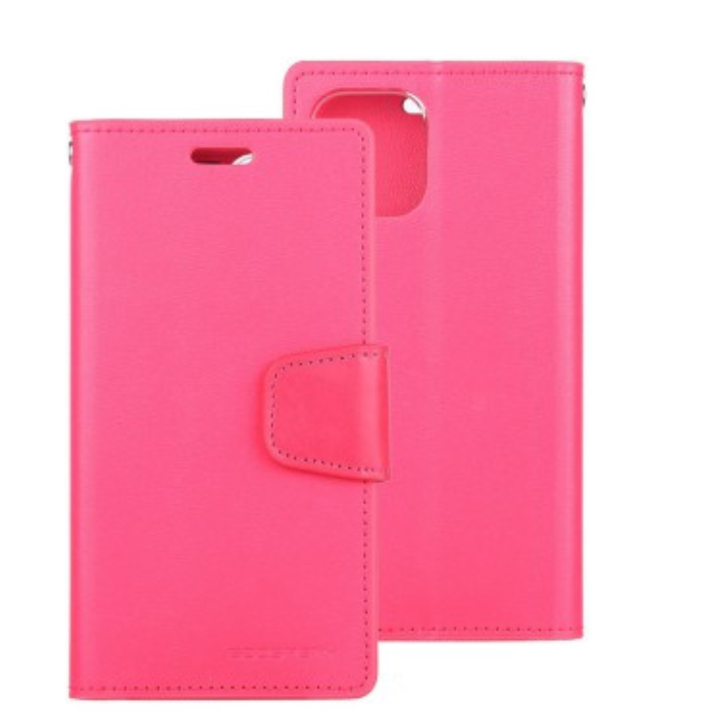 iPhone 11 Pro Max Compatible Case Cover With Premium Sonata Diary - HotPink