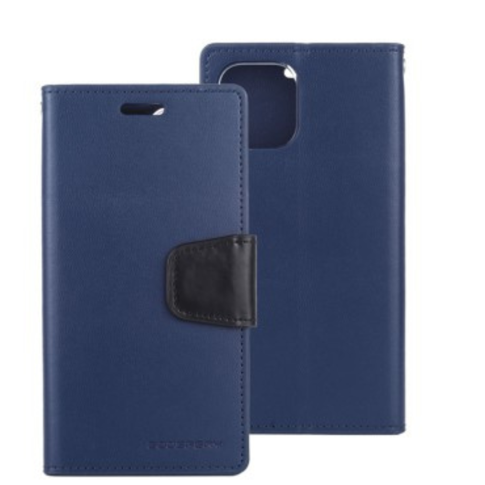 iPhone 11 Pro Max Compatible Case Cover With Premium Sonata Diary - Navy