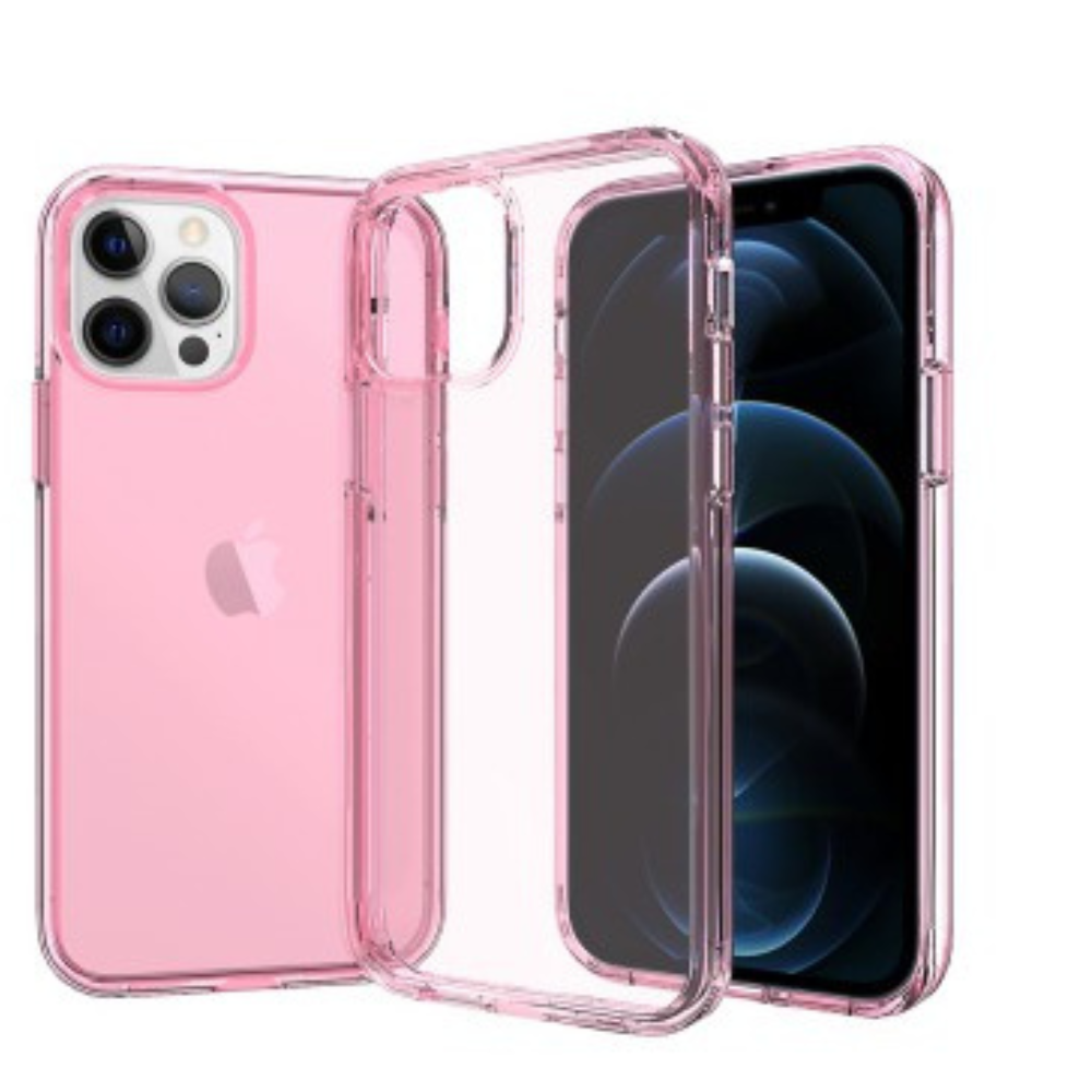 iPhone 12 Pro Compatible Case Cover With Ultimate Shockproof - Pink