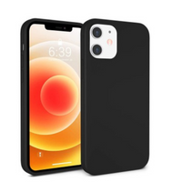 Thumbnail for iPhone 12 Pro Compatible Case Cover With Premium Liquid Silicone - BlackiPhone 12 Pro Compatible Case Cover With Premium Liquid Silicone - Black