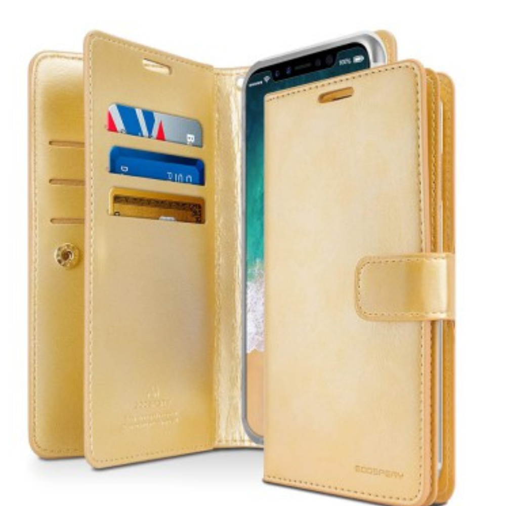 iPhone 12 Pro Max Compatible Case Cover With Premium Mansoor Diary - Gold