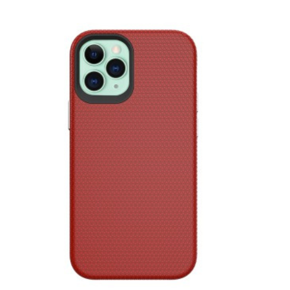 iPhone 12 Pro Max Compatible Case With Rugged Shockproof - Red