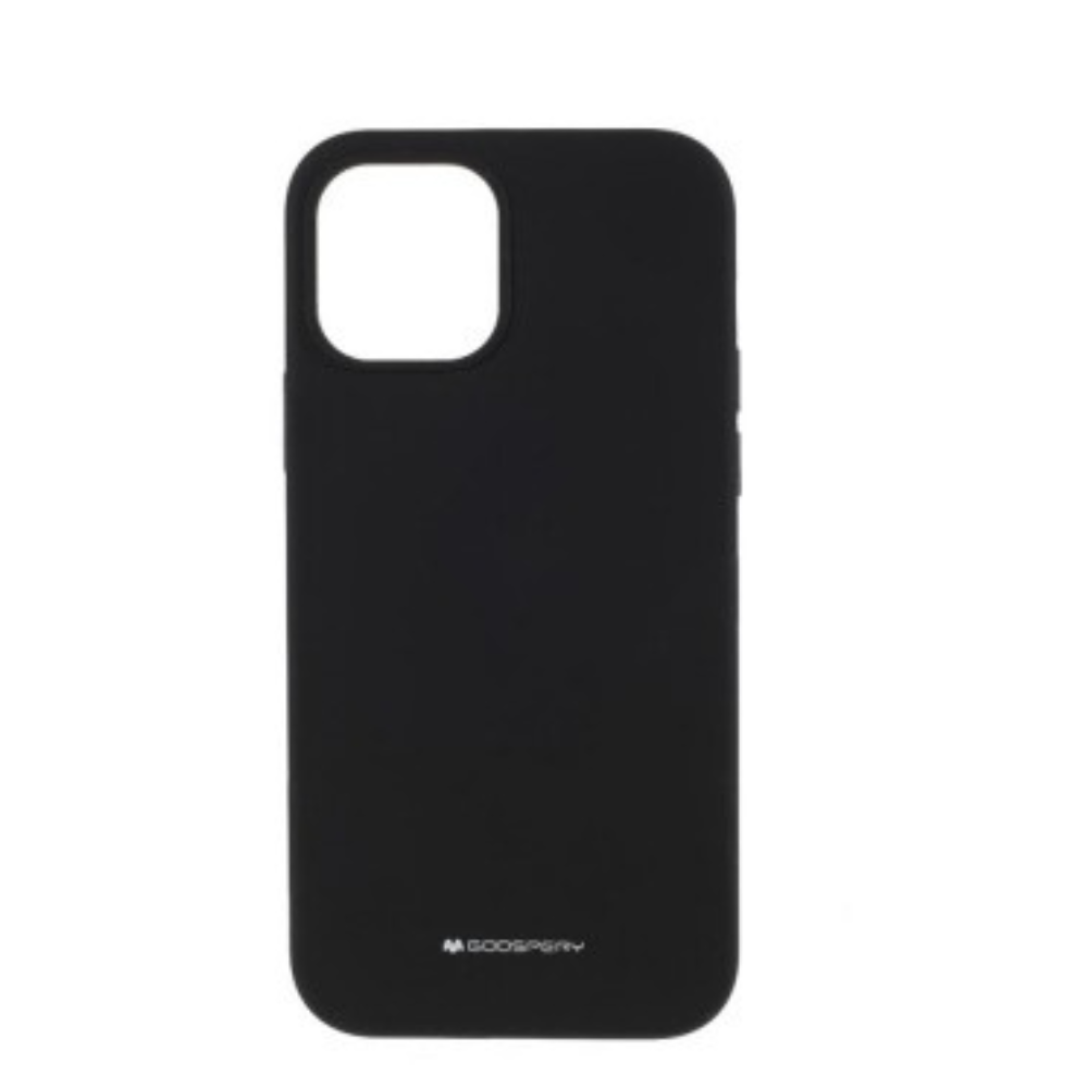 iPhone 12 Pro Compatible Case Cover With Premium Silicone - Black