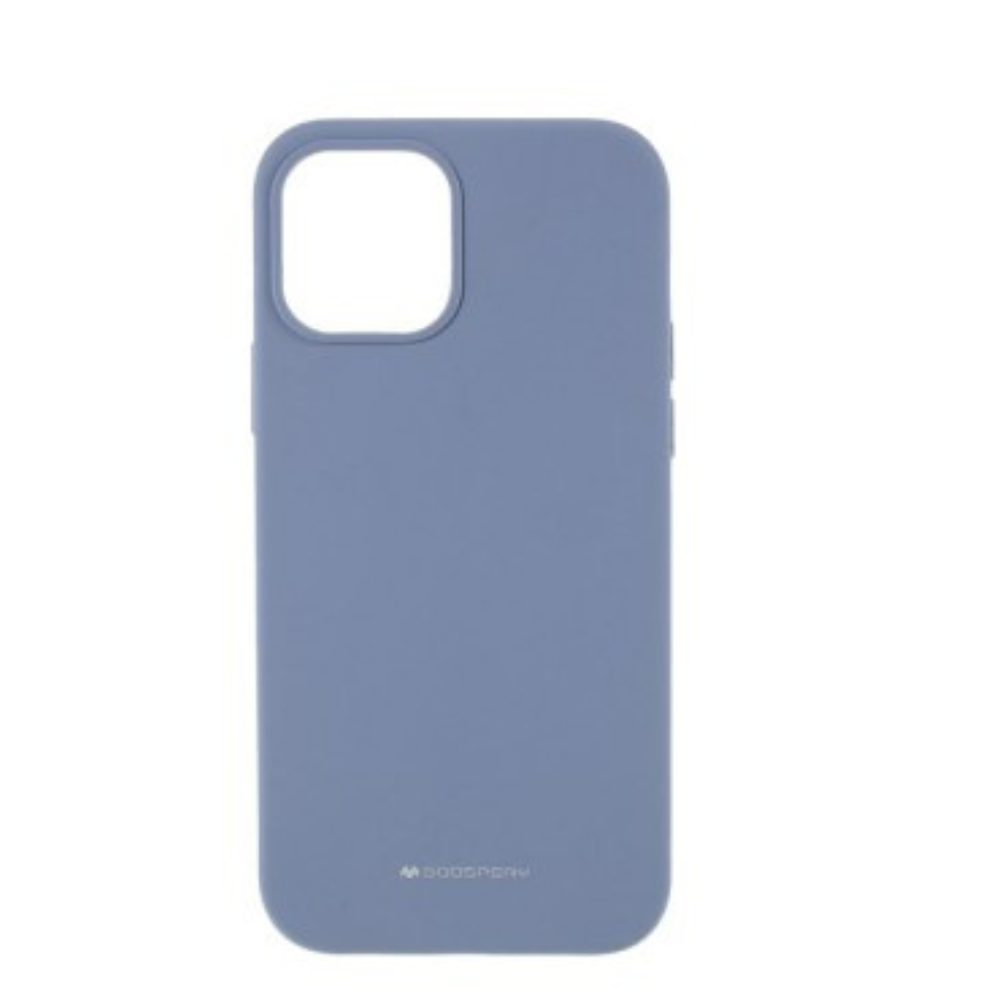 iPhone 12 Pro Compatible Case Cover with Premium Silicone – Lavender Grey