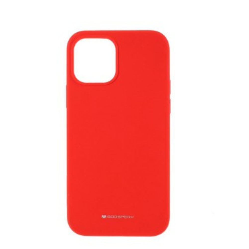 iPhone 12 Pro Compatible Case Cover with Premium Silicone – Red