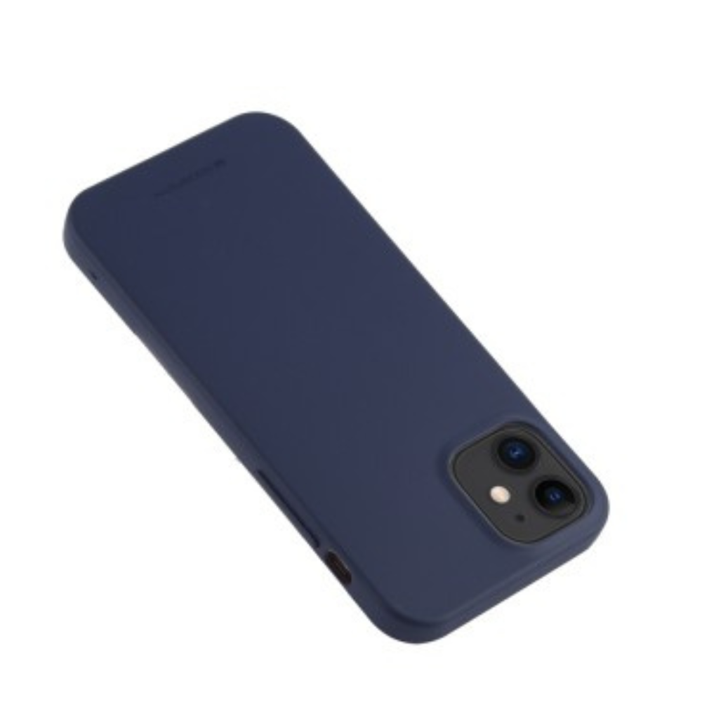 iPhone 12 Pro Compatible Case with Premium Soft Feeling Jelly - Navy