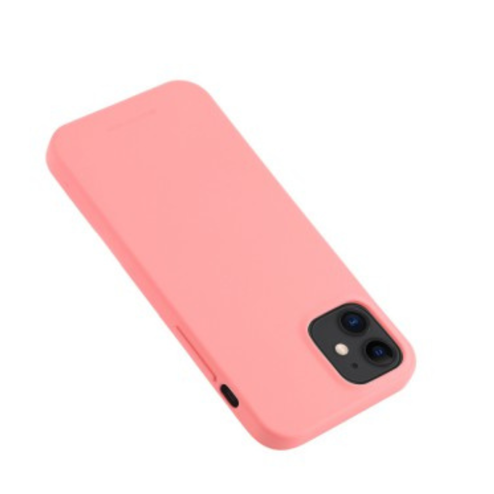 iPhone 12 Pro Compatible Case with Premium Soft Feeling Jelly - Pink