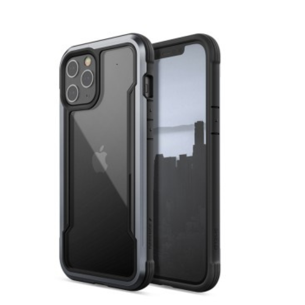 iPhone 12 Pro Compatible Case Cover with Original Defense Shield - Black