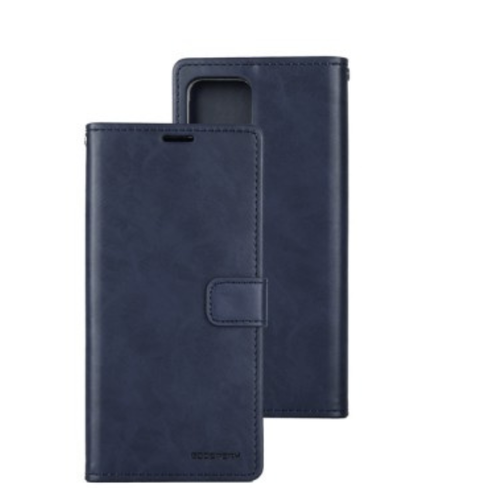 iPhone 12 Pro Compatible Case Cover With Premium Bluemoon Diary - Navy